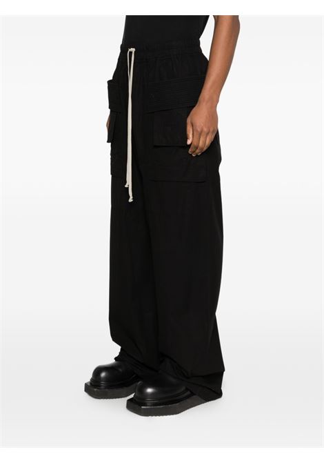 pantaloni creatch wide cargo uomo neri RICK OWENS DRKSHDW | DU01F4394 CR09